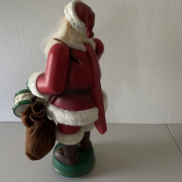 Nutcracker Kurt Adler Norman Rockwell Santa A Drum For Tommy Limited Edition Vtg - Picture 9 of 16
